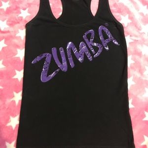 Zumba racer back tank